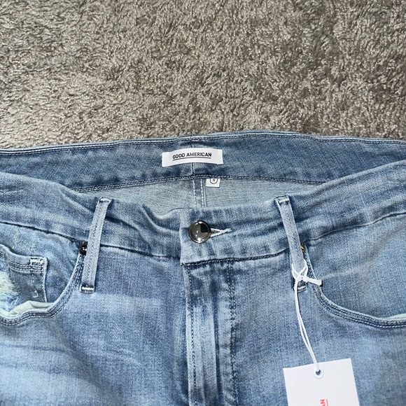 NWT Good American Women’s Good Legs High Waist Skinny Denim Jeans - Picture 3 of 9